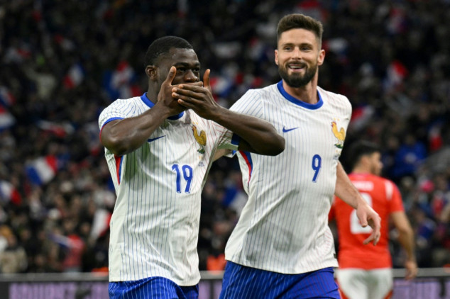 France come from behind to beat Chile in friendly