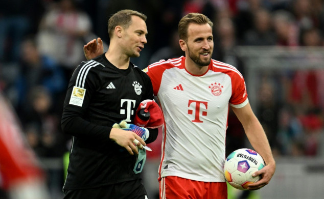 Kane volta a treinar com Bayern; Neuer é dúvida contra o Dortmund