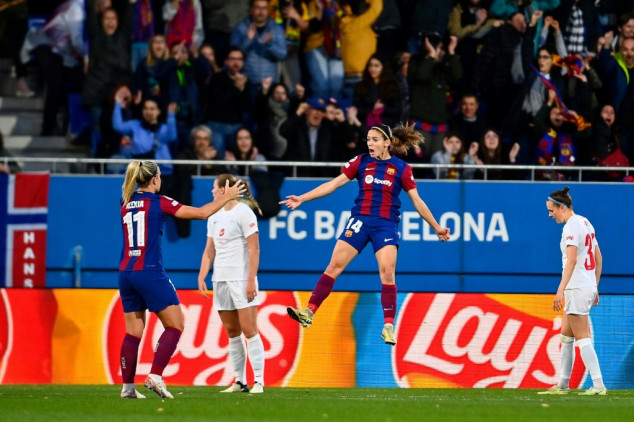 Aitana Bonmatí guía al Barça hasta las semifinales de la Champions femenina