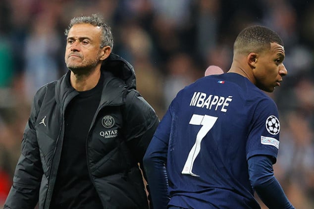 Enrique responds after rumored insult from Mbappe