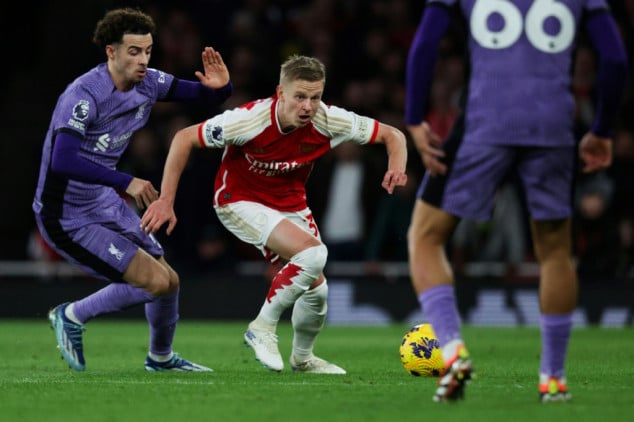 Zinchenko believes there's room at the top for Arsenal