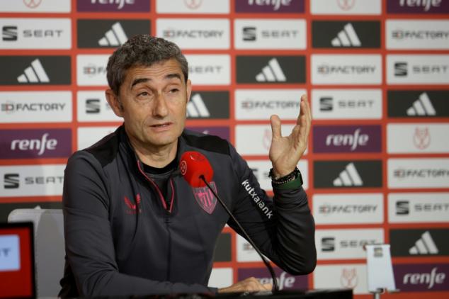 Ernesto Valverde se saca la presión antes de la final de Copa del Rey