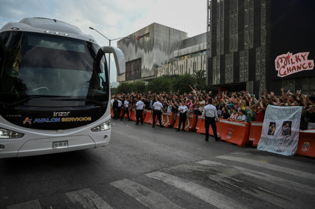 Monterrey lanza una advertencia para evitar la invasión de la cancha en la visita de Messi