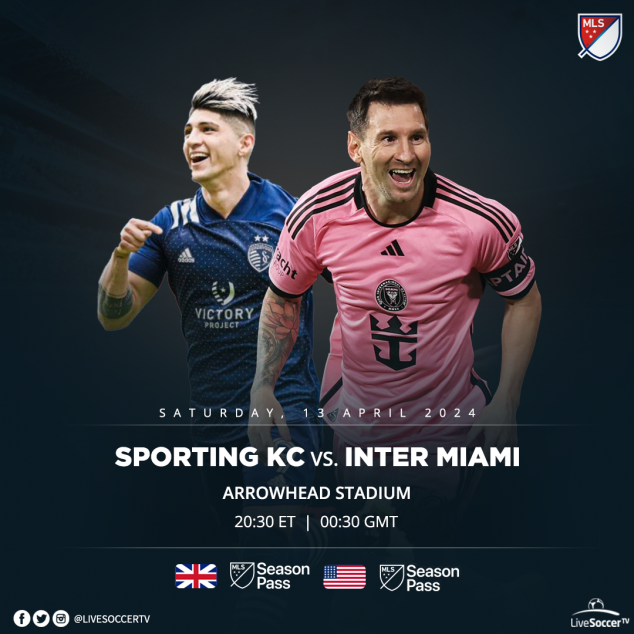 Sporting Kansas City, Inter Miami, Major League Soccer, Broadcast Listings