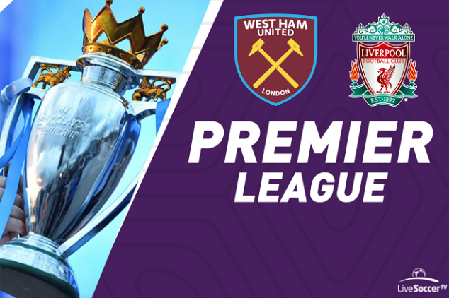 EPL: West Ham vs Liverpool broadcast info