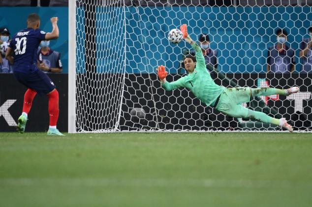 Mbappe the culprit as Switzerland stun France on penalties
