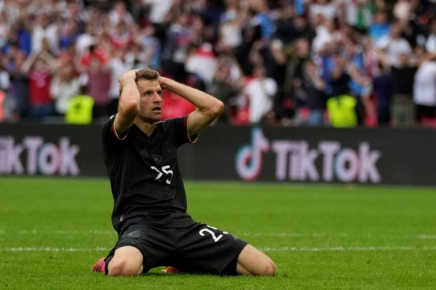 Mueller's Wembley miss 'hurts like hell' as Germany exit Euro 2020