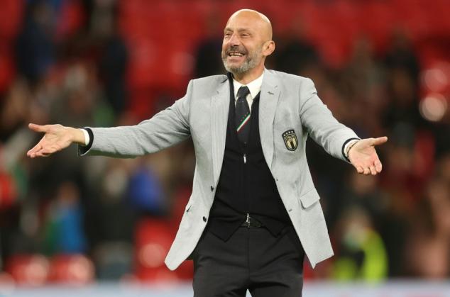 Mancini and Vialli - the 'goal twins' eyeing Wembley glory with Italy