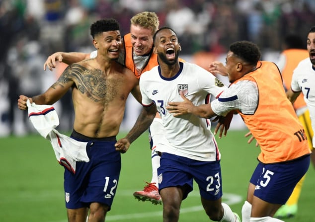 USA stun Mexico in extra time to win Gold Cup final