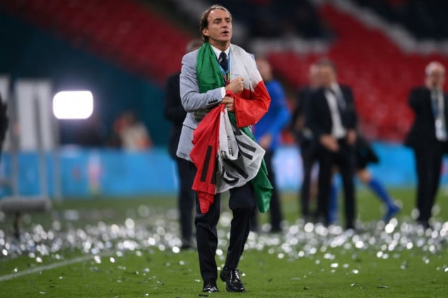 Italy's Euro final heroes to line up against Bulgaria, says Mancini