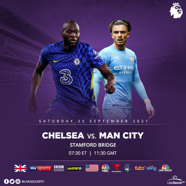 Chelsea, Manchester City, Broadcast Listings, English Premier League