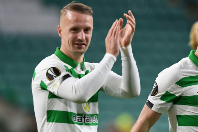 Scotland striker Griffiths charged for kicking smoke bomb at fans