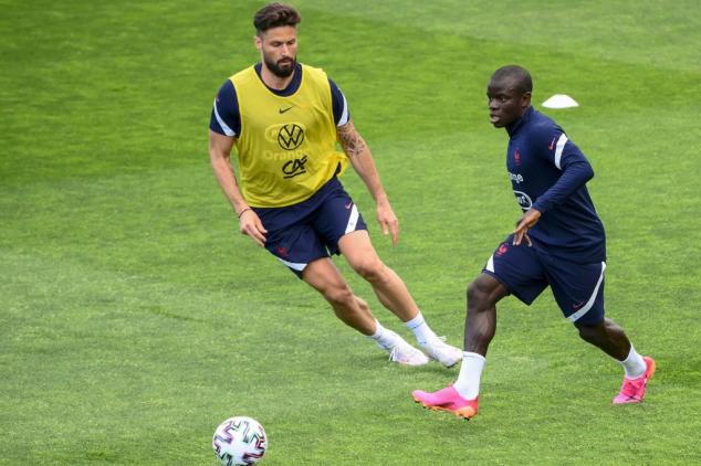 No Giroud, Kante in France squad for Nations League finals