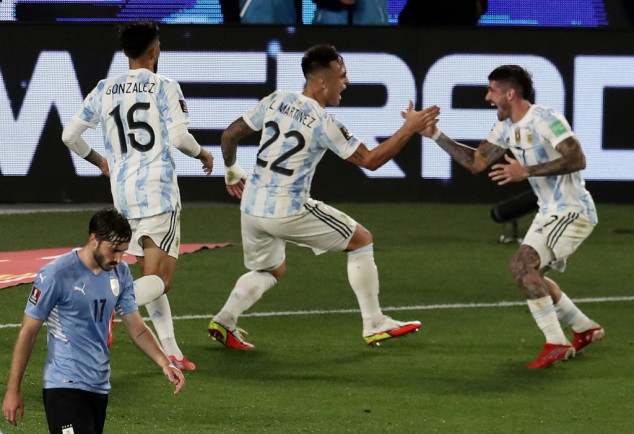 Messi's Argentina thrash Uruguay, Brazil lose 100% qualifying record