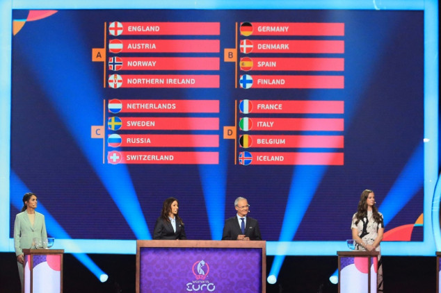 England and Austria to kick off Euro 2022, Netherlands drawn with Sweden