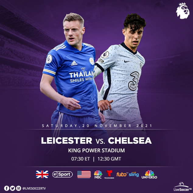 Leicester, Chelsea, English Premier League, Broadcast Listings
