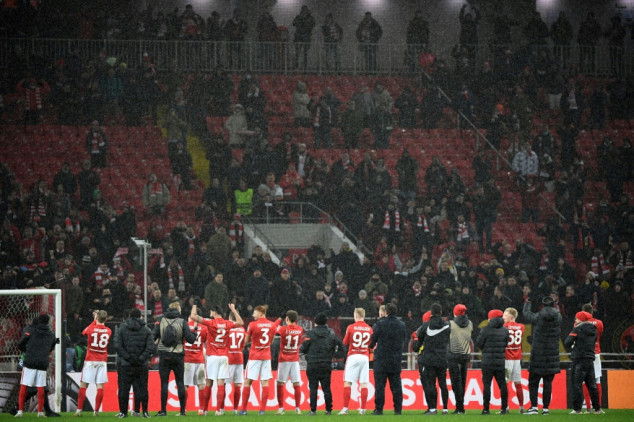 Spartak beat Napoli to take top spot in Europa League group