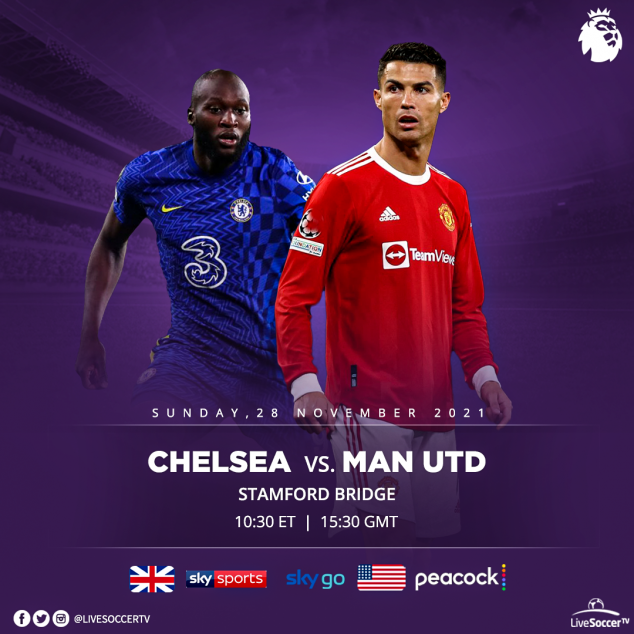 Chelsea, Manchester United, Broadcast Listings, English Premier League