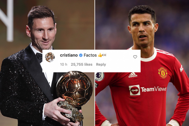 Cristiano Ronaldo, Lionel Messi, Ballon d'Or, Instagram, Facts