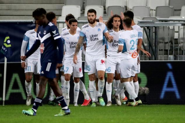L1: Marseille s'impose après 44 ans sans succès chez un Bordeaux très diminué (1-0)