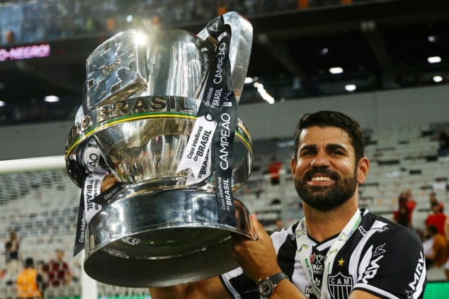Diego Costa leaves Brazilians Atletico after just five months