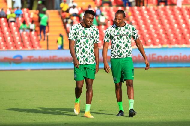 The happy world of Aribo with Nigeria at the Cup of Nations