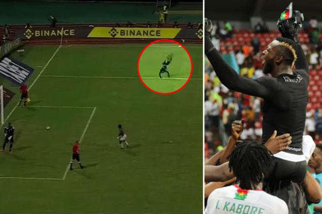 Burkina Faso GK goes viral after epic celebration