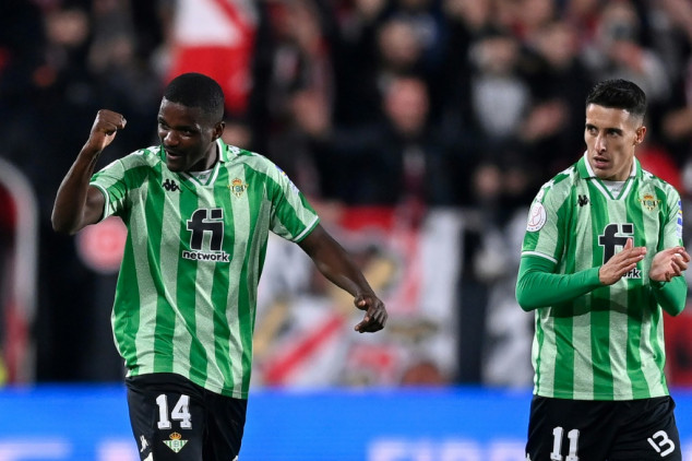 Carvalho puts Betis in sight of Spanish Cup final