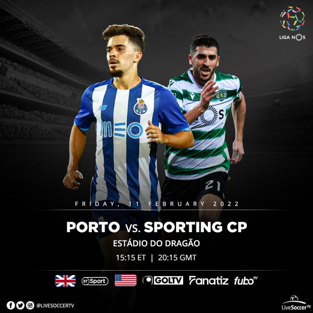 Porto, Sporting CP, Primeira Liga, Broadcast Listings