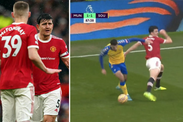 Maguire trolled in Man Utd 1-1 Southampton