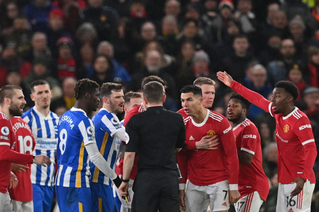 FA charges Man Utd for incident in Brighton win