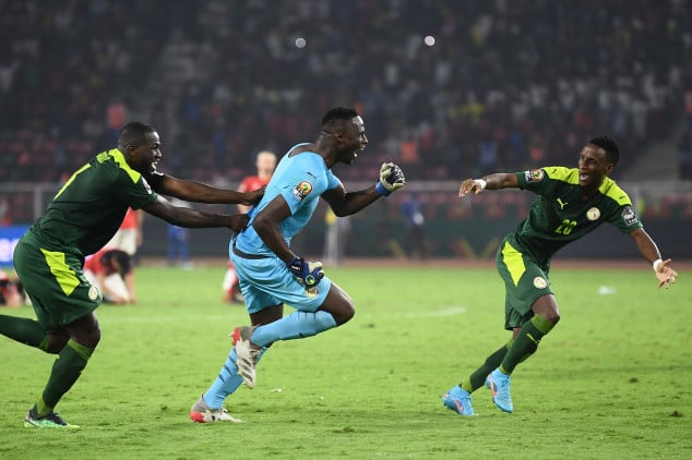 Senegal beat Egypt on penalties to win first AFCON