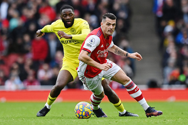 Xaka refuses Arsenal armband in Brentford win