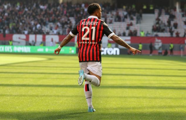 Kluivert goal gives Nice win over Angers