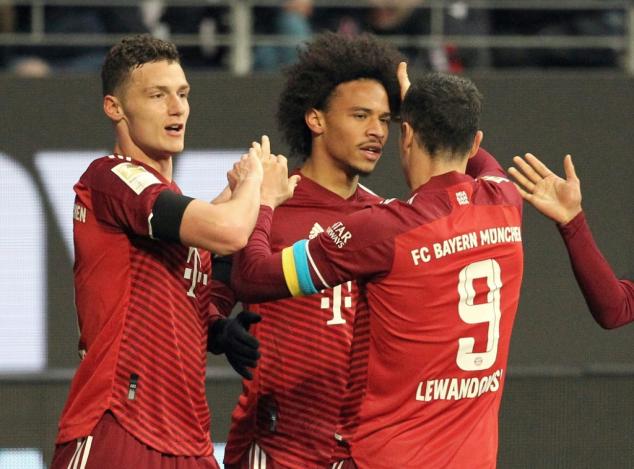 Super sub Sane seals Bayern win, Bundesliga shows Ukraine solidarity
