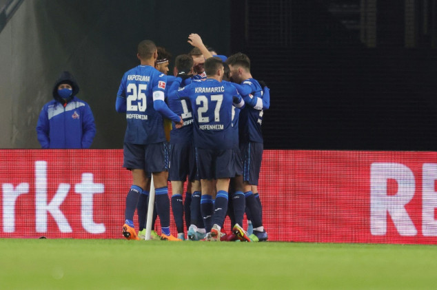Hoffenheim vence Colônia (1-0) e entra na 'zona da Champions'