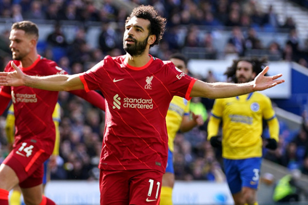 Salah reaches two brilliant Liverpool milestones