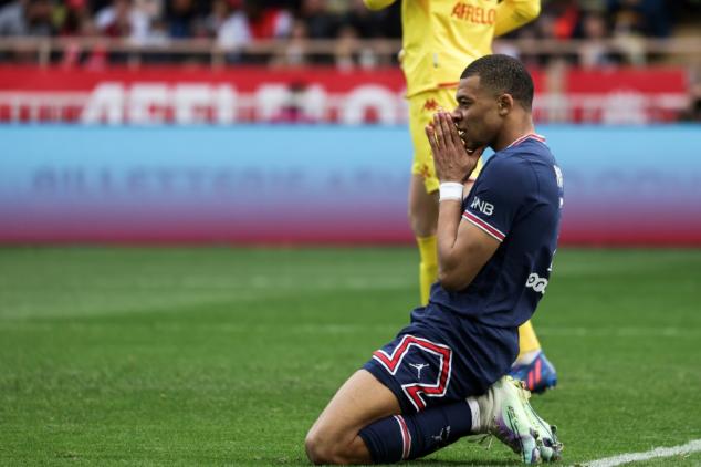 PSG thrashed at Monaco as Mbappe frustrated
