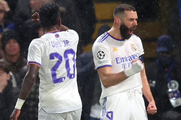 Benzema makes UCL history with brace vs Chelsea
