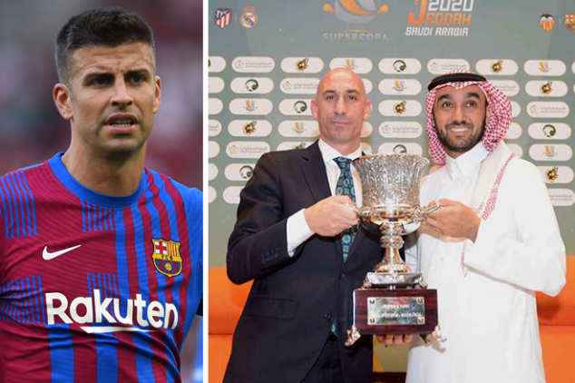 RFEF, Pique in controversy over Supercopa deal