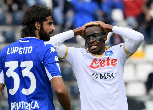 Napoli title hopes hit with late Empoli defeat