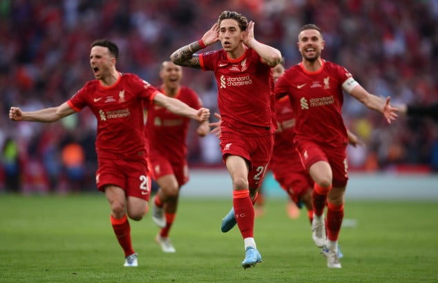 Tsimikas fires Liverpool to FA Cup final triumph