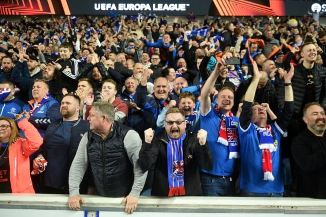 Rangers and Frankfurt roll back the years for retro Europa League final