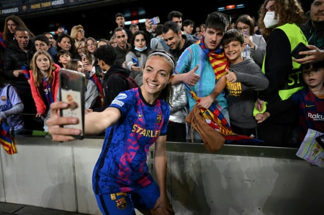 Losing to Lyon made us better, says Barca's Bonmati