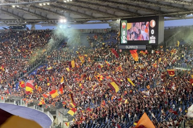 Roma fans react to team's first European title