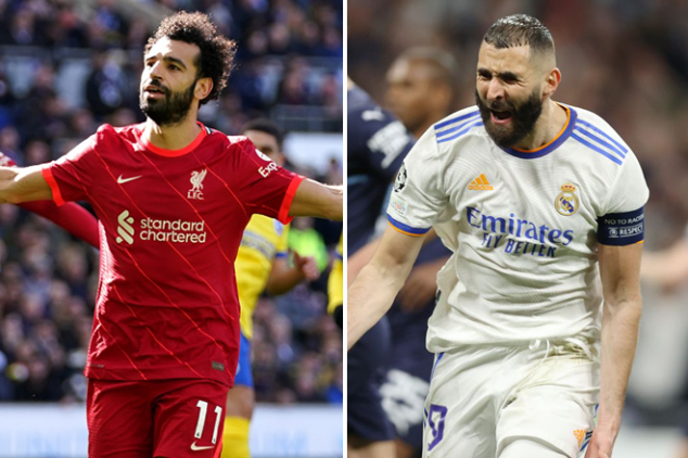 Stats: How Salah and Benzema compare this season