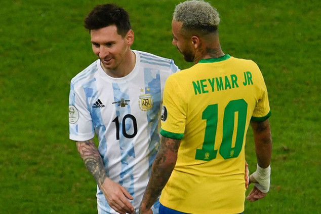 Neymar aims dig at Argentina after Finalissima win