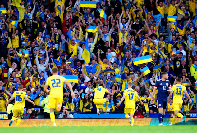Ukraine inch closer to 2022 World Cup