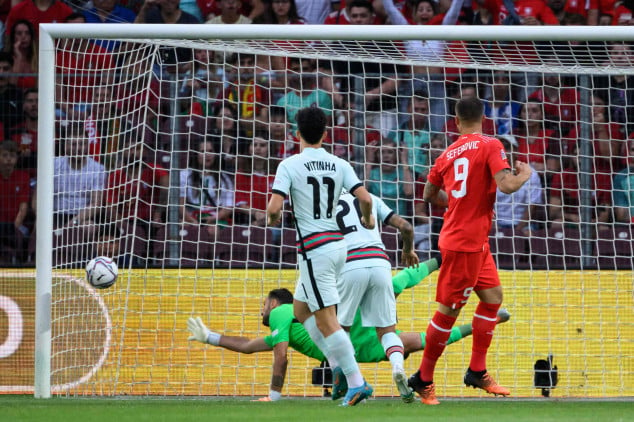 WATCH: Seferovic stuns Portugal with historic goal