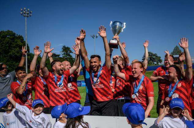 German club wins inaugural European refugee cup